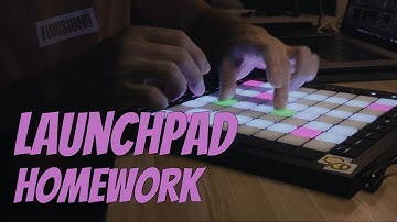 Music making homework // Launchpad Pro MK3 // Ableton Live // Light Show