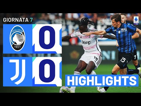 Atalanta-Juventus 0-0 | Finisce in pari la sfida di Bergamo: Highlights | Serie A TIM 2023/24