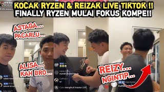 HILARIOUS RYZEN & REIZAK TIKTOK LIVE‼️FINALLY RYZEN STARTING TO FOCUS ON COMP‼️PUBG MOBILE