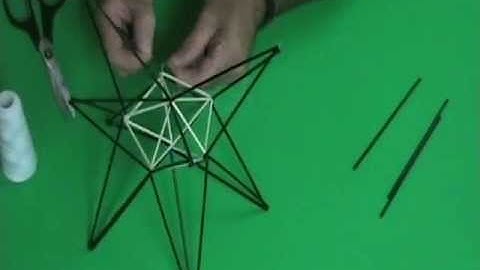 Straw Diagram #2: Stellated Decahedron by DJ JAB and DJ Simms