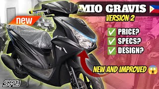 Mio Gravis Version 2 🇵🇭 (2023) | Actual Unit, Price and Specifications