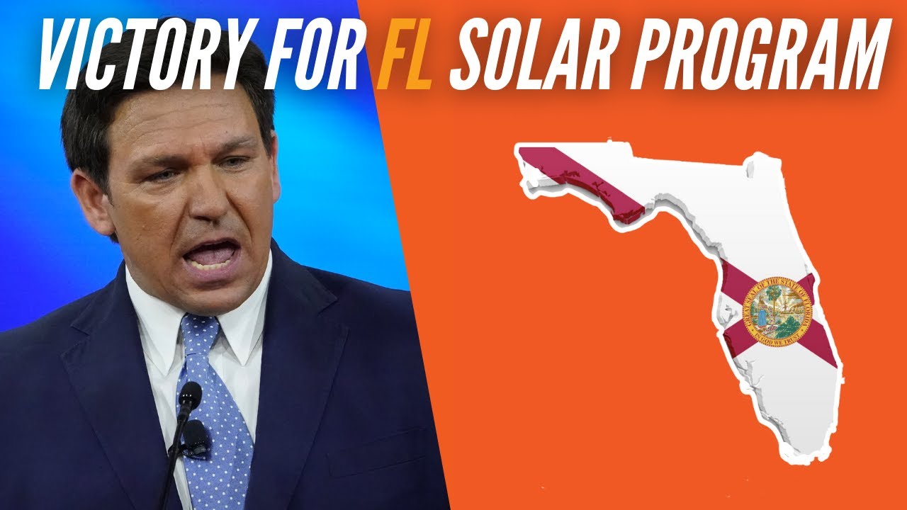 Victory for Florida Solar Program - YouTube