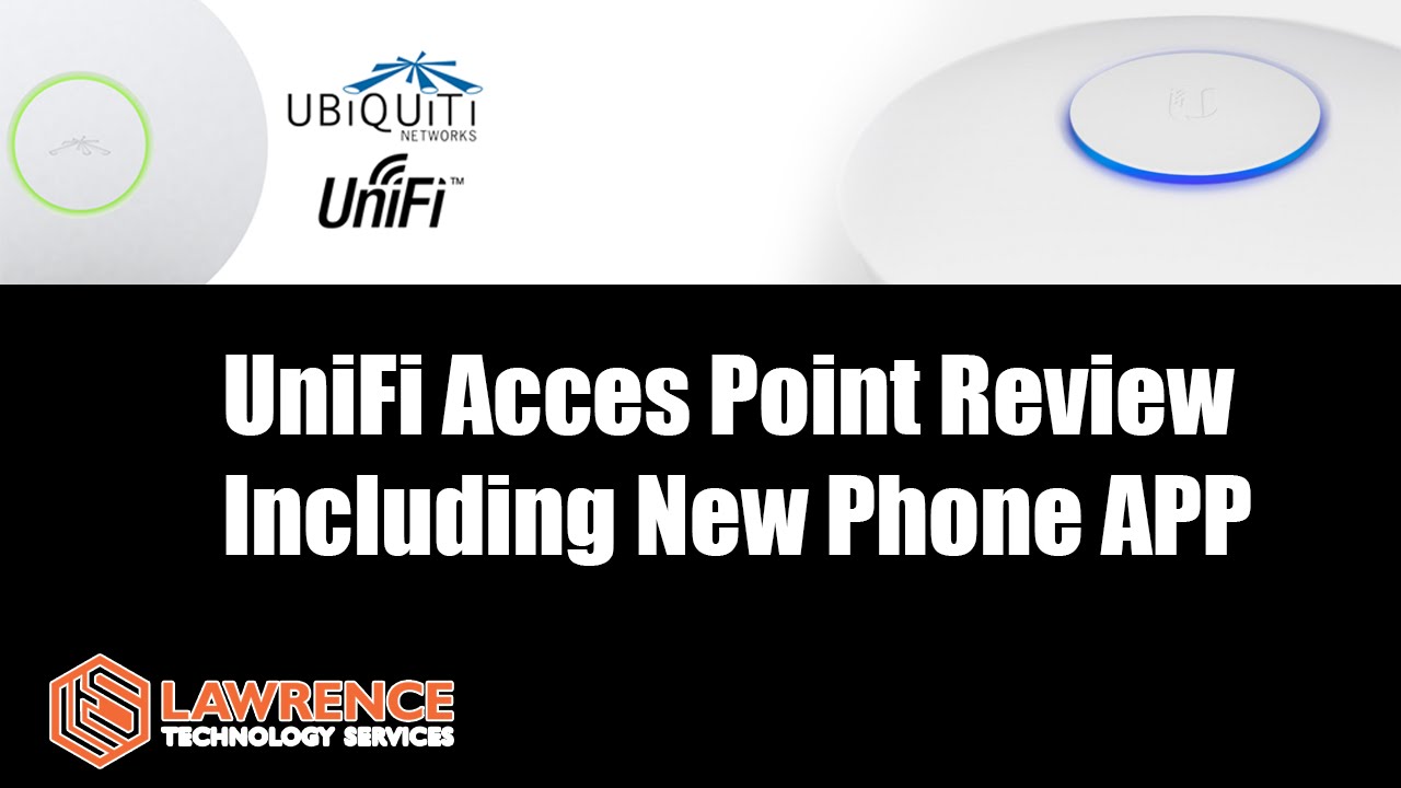 UniFi Access Point Review Of Controller Software And Phone App Setup YouTube