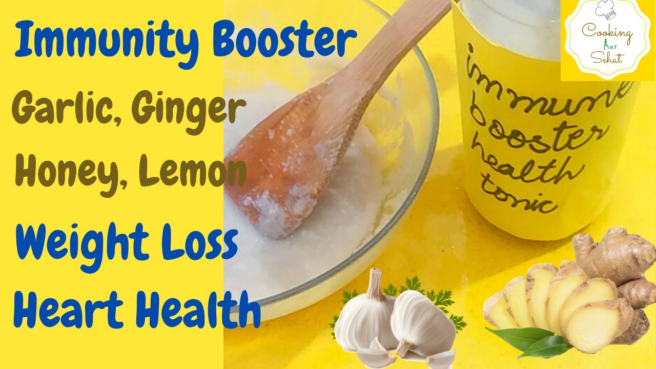Garlic Ginger Honey Lemon Health Drink Recipe Totkay YouTube