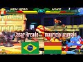 Ft5 mshvsf cesar arcade br vs mauricio uzumaki bo marvel vs street fighter fightcade jan 15