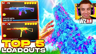 TOP 5 NEW META LOADOUTS in Warzone After Update! (Best Class Setups)