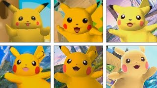 Super Smash Bros Ultimate | Pikachu Evolution | 1999-2018