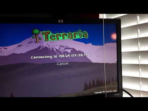 Terraria AIW (all item world) IP address no login required