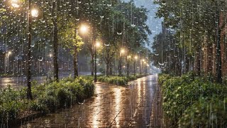 Relaxing with Soothing Rain Sound- 99% Fall Asleep Instantly, Deep Sleeping & Relaxing Your Soul