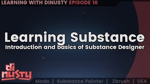 Learning Substance: Introduction and Basics of Substance Designer [EP10]