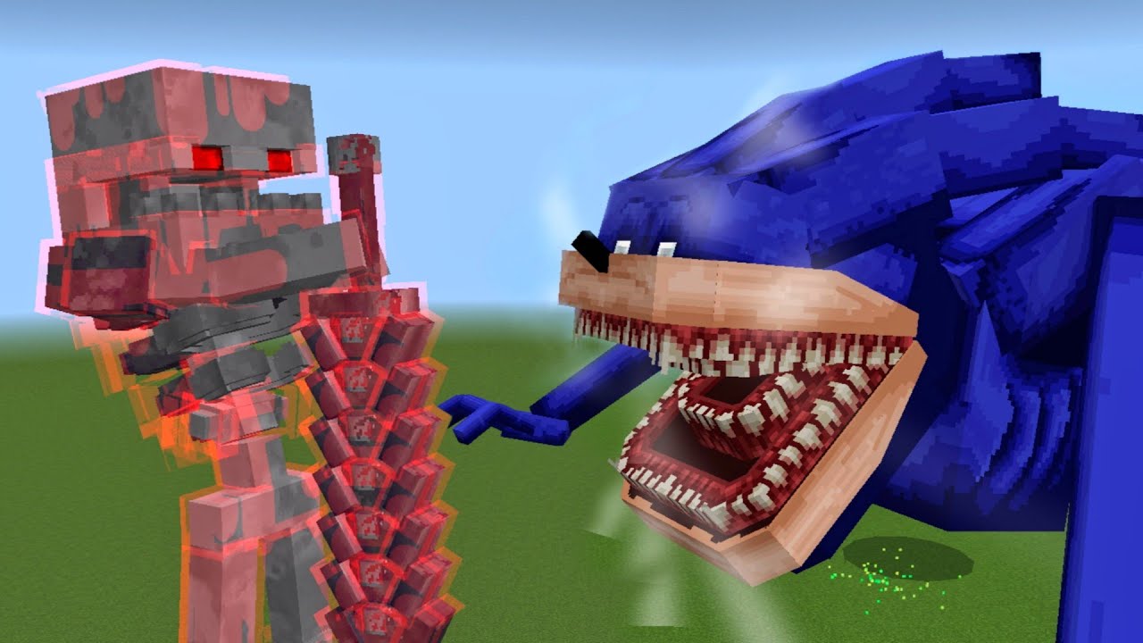 Prime Skeleton Prime Skeleton VS Shin Sonic, #minecraft - YouTube