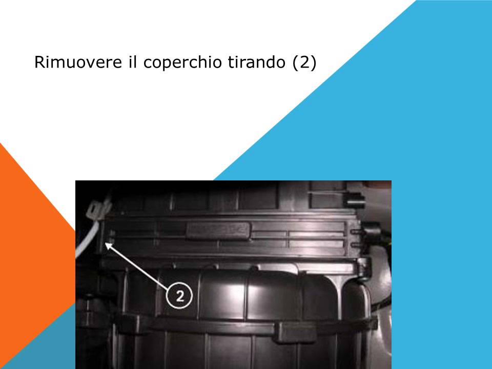 Tutorial come sostituire il filtro abitacolo ...