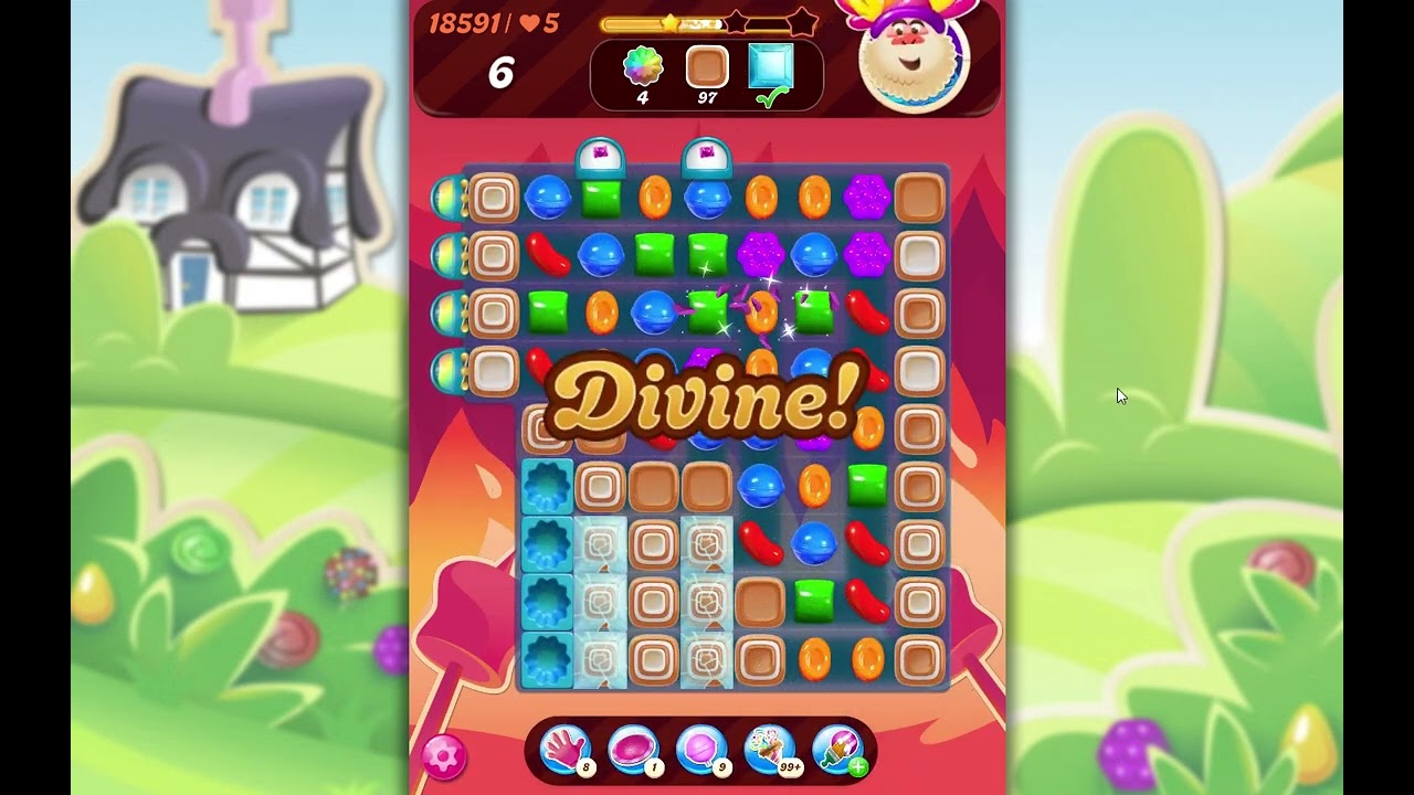 Candy Crush Saga Уровень 18591