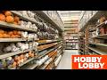 HOBBY LOBBY FALL DECORATIONS FALL THANKSGIVING HOME DECOR SHOP WITH ME SHOPPING STORE WALK THROUGH