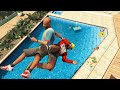 GTA 5 Funny/Crazy Ragdolls (Franklin, Funny Jumps)