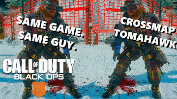 COD BO4 SAME GAME SAME GUY ACROSS THE MAP TOMAHAWK / COMBAT AXE BLACK OPS 4