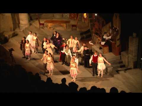 Act 2 Finale - Ruddigore At The Minack Theatre 2012