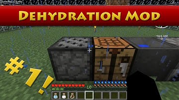 Minecraft Mod Review #1 - Dehydration Mod (HD)