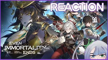 REACTION Honkai: Star Rail Version 1.2 "Even Immortality Ends" Special Program | Honkai Star Rail