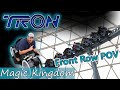 Tron LightCycle Run POV in front row and Pro tips || Disney Rides