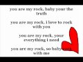 Beyonce - You Are My Rock Lyrics