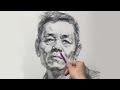 Sketch a man&#39;s portrait in Pencil