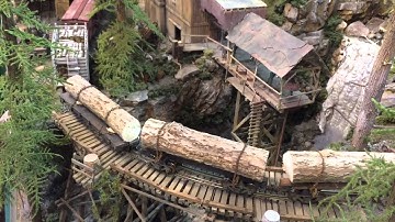 Twin Falls logging layout at Sudbury 2014 Exhibition