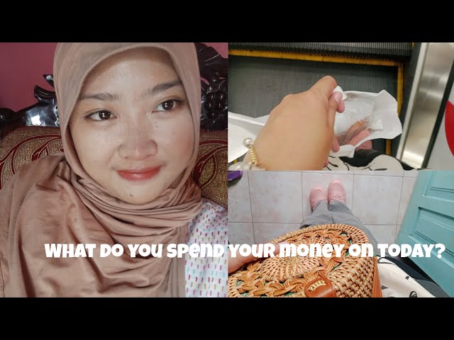 vlog | HOW MUCH!spend in the day | What do you spend your money on today? #spendinday class=