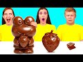 大・中・小フードチャレンジ | クレイジーな食事事情 Fun Challenge
