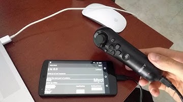 Ps3 navigation controller connect to android Phone over USB