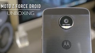 Moto Z Force DROID Unboxing!