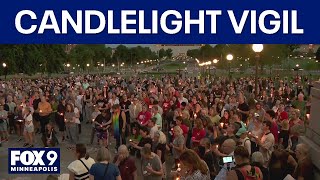 Melissa, Mark Hortman remembered at State Capitol candlelight vigil [RAW]