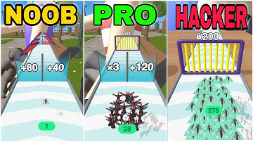 Moshquito! - Noob vs Pro vs Hacker - Gameplay Walkthrough