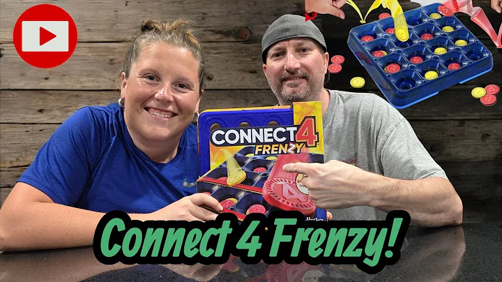 Game Night Couple ▶️ Plays Connect 4 Frenzy! See Who Wins Tonight's Game! 