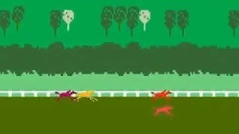 Horse Racing - Mattel Intellivision - Archive Gameplay 🎮