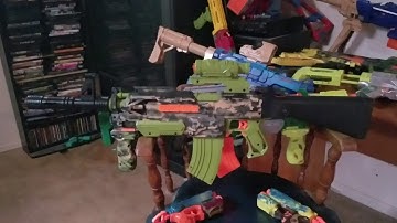 Nerf Modulus ECS-10 MOD and paint done