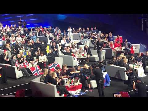 ESC 2019- The Netherlands? reaction after winning at the Green Room