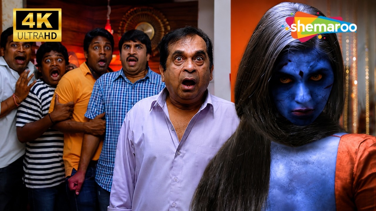 Bramhanandan Vs Chudail | Asli Jhoot Climax Scene | Hindi Dubbed Movies