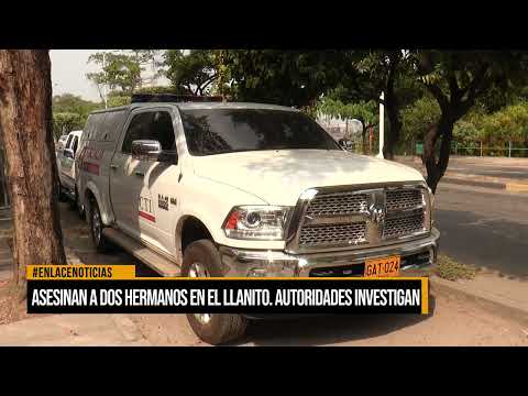 Asesinan a dos hermanos en el Llanito, autoridades investigan