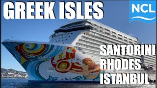 Greek Isles Santorini Rhodes Istanbul cruise | NCL cruise | Getaway cruise | Mediterranean cruise