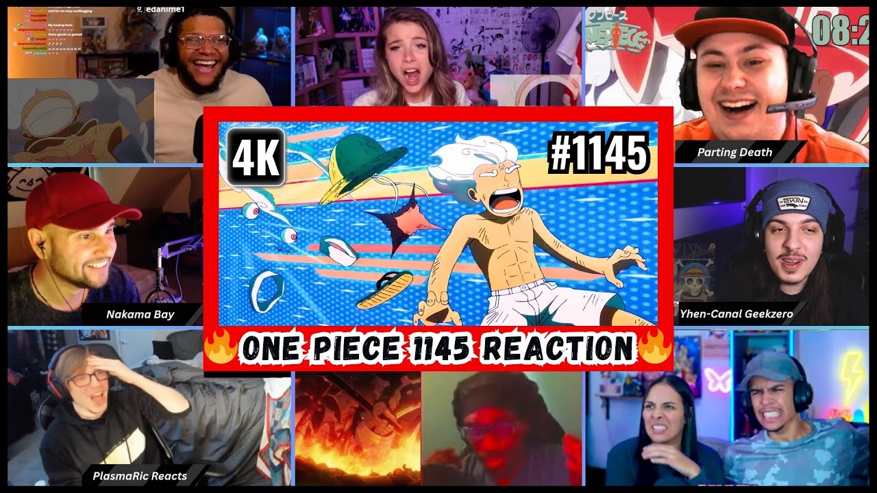 ONE PIECE EPISODE 1145 REACTION MASHUP | ONE PIECE LATEST EPISODE REACTION MASHUP 