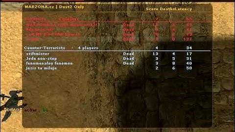 cs 1.6 WARZONA DUST2 only