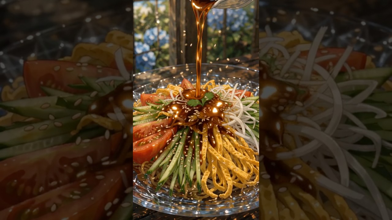 冷やし中華 / Cold Ramen Salad - YouTube