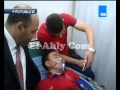 ستاد  تريزيجيه ابن النادى الأهلى بعد إفاقته من البنج يحرص على رؤية هدف الفوز على الإفريقي