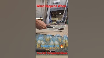 Shattering Tempered Glass in Slow Motion!@thisisbig-o