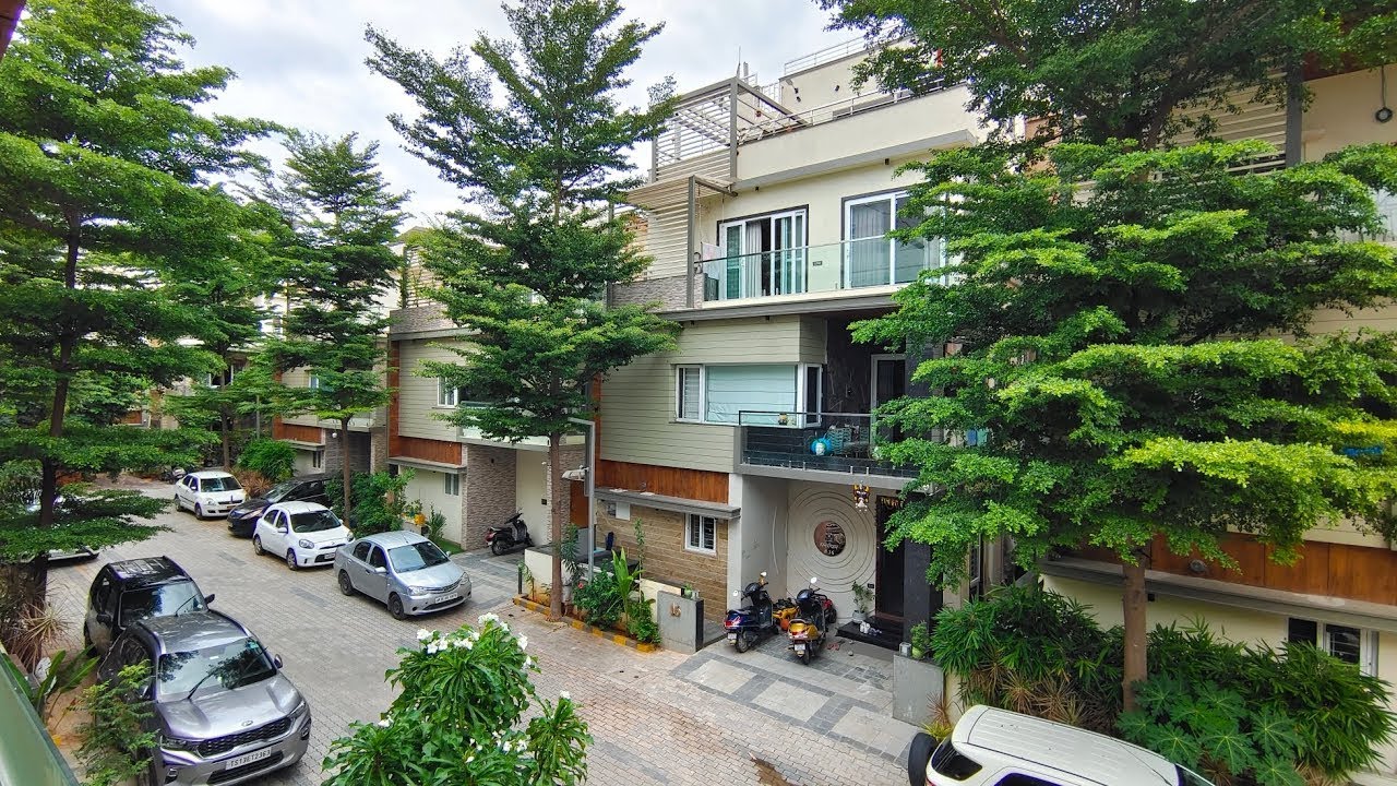 4 BHK VILLA FOR SALE GATED COMMUNITY ATTAPUR HYDERABAD ELIP PROPERTY 