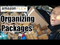 📦 How to organize ALL the packages for EASY drop offs when delivering for Amazon Flex!