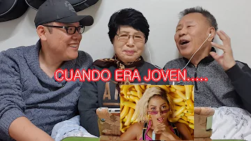 KOREAN PARENTS REACT BANANA LATIN MUSIC, WITH HEIGHT (REGGATON)