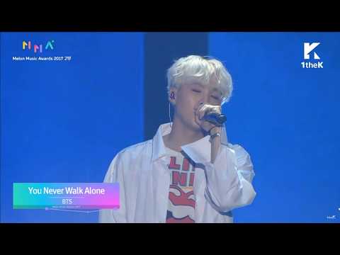 BTS @ 2017 MMA - You Never Walk Alone