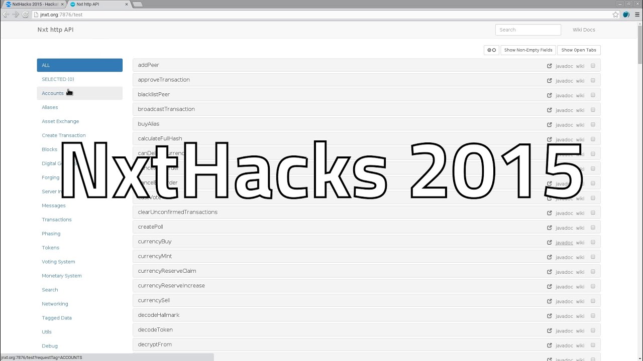 Nxt Hacks 2015 Hackathon Announcement - YouTube